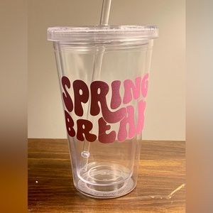 Customized 16ozTumbler with Straw